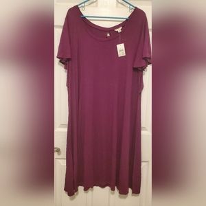 C. Est. 1946 Purple Tiered Maxi Dress  Size 18/20